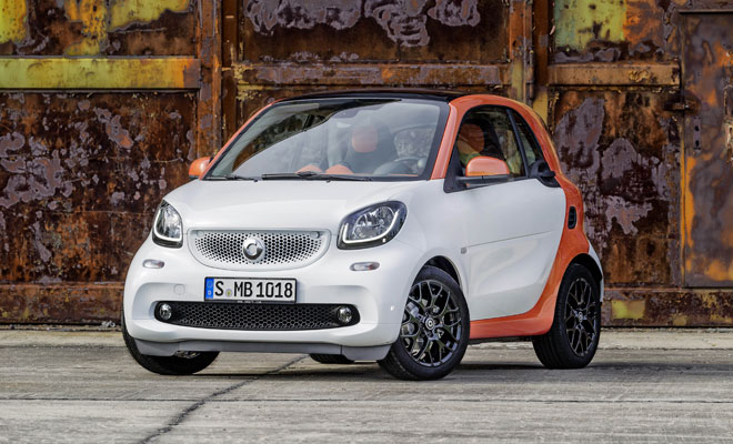 2015 Smart ForTwo front view