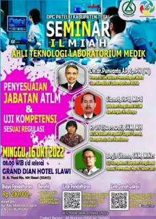 Penyesuaian Jabatan ATLM dan Uji Kompetensi Sesuai Regulasi  Seminar DPC PATELKI Tegal