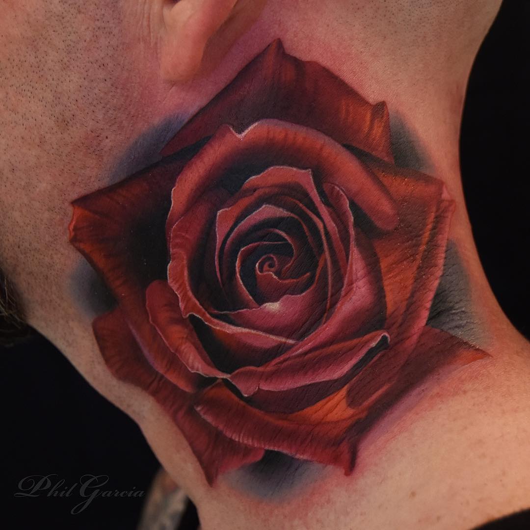 What is the meaning of a red rose tattoo? - Quora