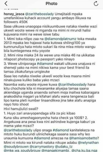 Diamond Platnumz in fresh infidelity storm as a Burundian woman claims he is the father of her twin daughters (photos)