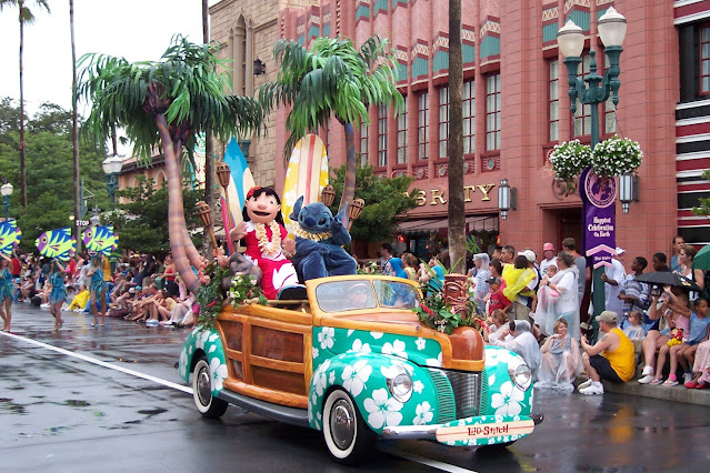 Lilo and Stitch Float Stars and Motor Cars Parade Disney's Hollywood Studios