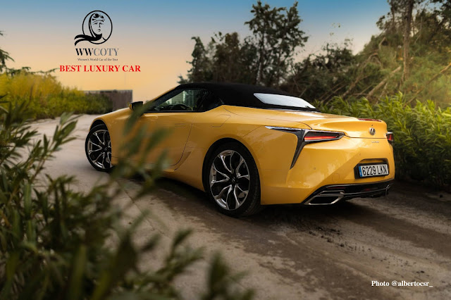 The Lexus LC500 Convertible won the award Best Luxury Car in the Women’s World Car of the Year  for 2020.