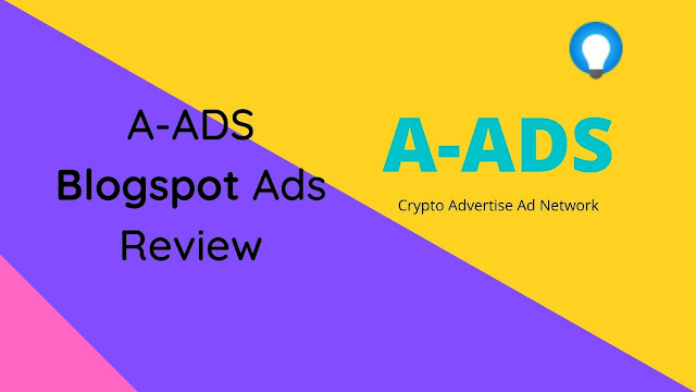 A-ADS Review for blogspot domain