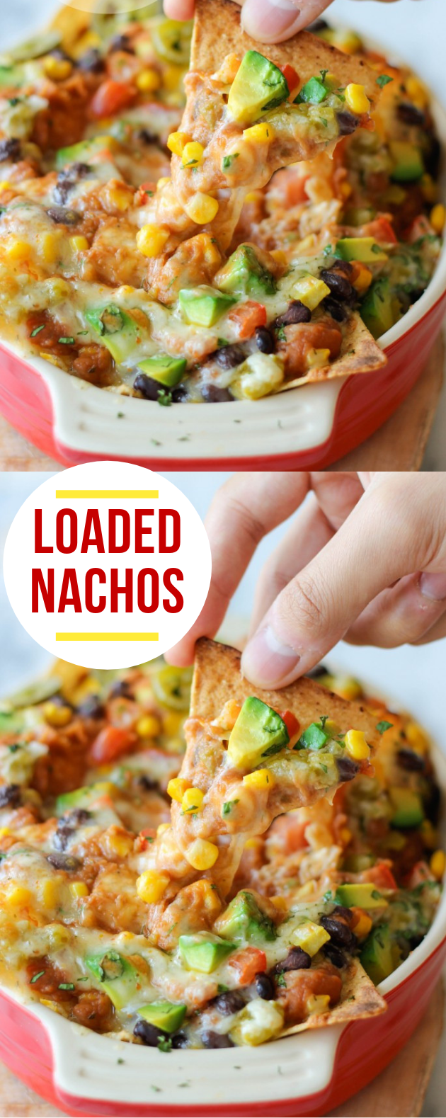 LOADED NACHOS #vegetarian #food