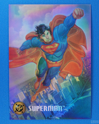 1995 SkyBox : DC Legends '95 Power Chrome - Legacy Cards L1 - Superman