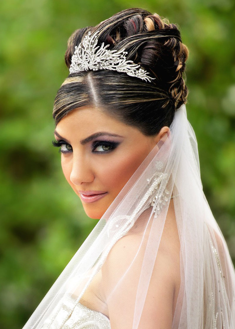 ... pins, flower lace and diamond sticks to give you a more bridal look