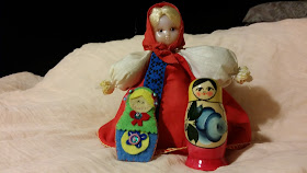 muñeca rusa russian doll matrioska broche brooch felt fieltro