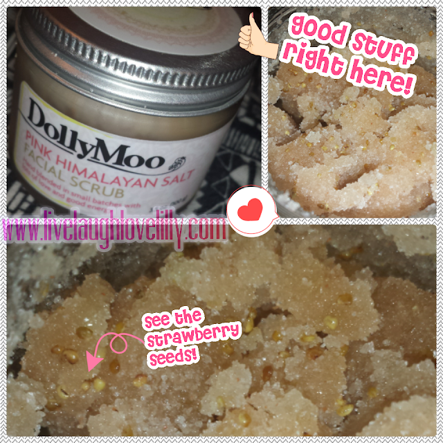 Skincare dolly moo review  Pink himalayan salt face scrub