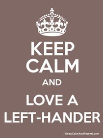 keep calm and love left-hander 