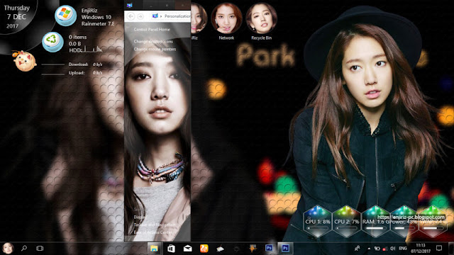 Park Shin Hye Theme Win 10 Ver. 1803 by Enji Riz Lazuardi