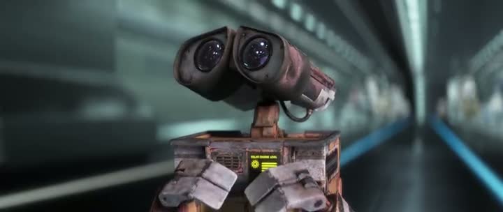 Screen Shot Of WALL E (2008) Dual Audio Movie 300MB small Size PC Movie