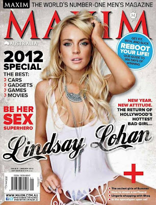 Lindsay Lohan For Maxim Australia 2012-1