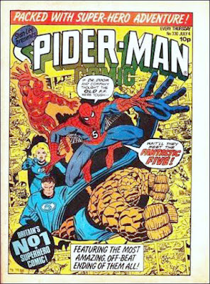 Spider-Man Comic #330, What If Spider-Man joined the Fantastic Four?