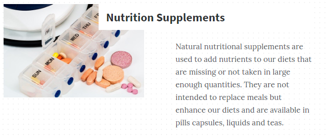 nutrition supplements