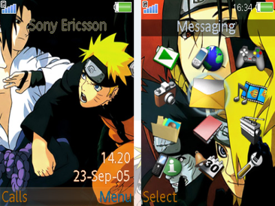 Descargar temas naruto shippuden para celulares sonny ericsson