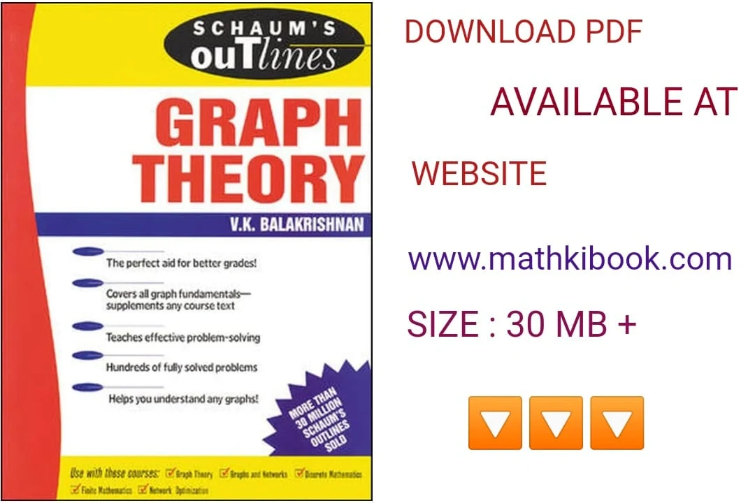 Graph Theory By Schaum Series Text Book Pdf Download, Graph Theory By Schaum Series Pdf Free Download, Schaum Outline of Theory and Problems of Graph Theory