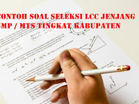 Contoh Soal LCC Jenjang SMP Tingkat Kabupaten