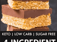 Homemade Low Carb Protein Bars (Paleo, Keto, Vegan)
