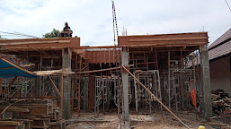 Ngaku Sudah Kordinasi, Pelaksana Pembangunan Gedung Kantor Kecamatan Kragilan Kirim Pesan Galau