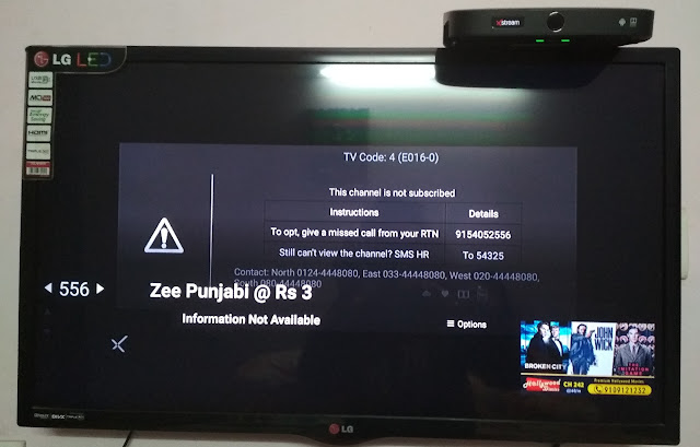 Zee Punjabi on DD Free Dish, Zee Punjabi added on Airtel Digital TV