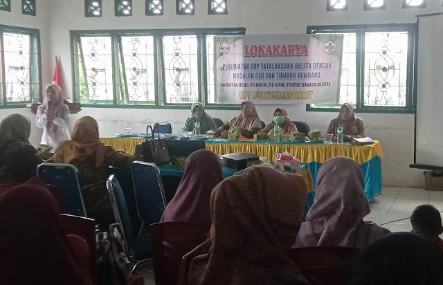 Cegah Bayi Kurang Asupan Gizi, Puskesmas Parit Gelar Edukasi Kelas Stunting