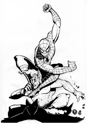 Spiderman Coloring Sheets on Spiderman Coloring  Spiderman Theme Coloring Pages