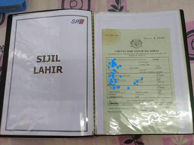 cara susun folder resume dan sijil dengan betul