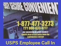 USPS Postal Call-In Call Out Sick Number