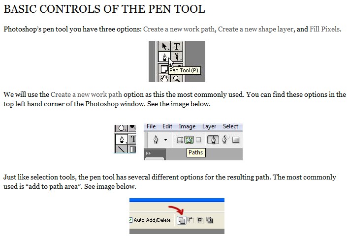 How to Use Pen Tool in Photoshop