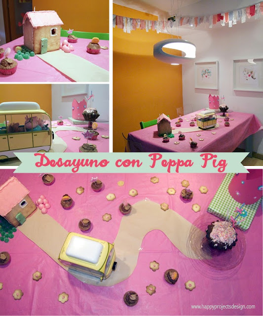 Un cumpleaños diferente: desayuno con Peppa Pig