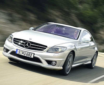 Front red color 2014 Mercedes-Benz CL65 AMG