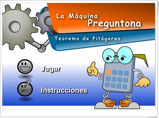 La Máquina Preguntona: "El Teorema de Pitágoras" (Juego de Matemáticas de Secundaria)