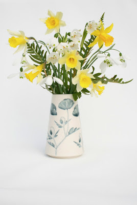 Poppy Vase by Kate Evans Ceramics