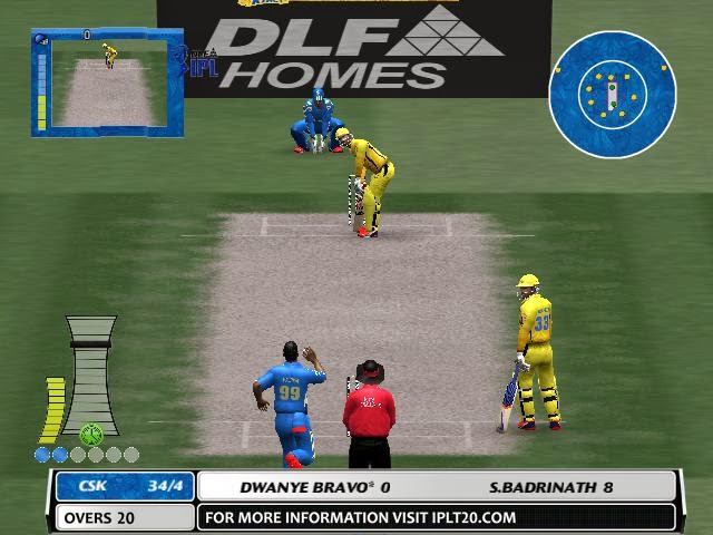 EA Cricket 2009 ICL VS IPL Pc Game Free 
