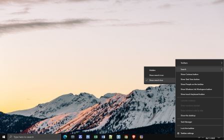 Cara Membuat Icon Taskbar Menjadi di Tengah Taskbar