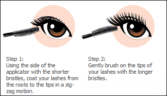 silkygirl double intense mascara how to use