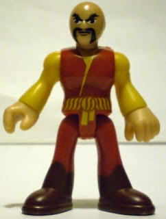 Front of second mysterious Imaginext action figure