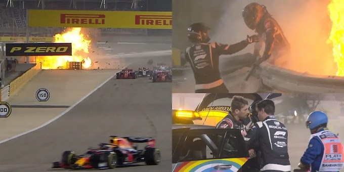 L'accident de Romain Grosjean, tout un symbole