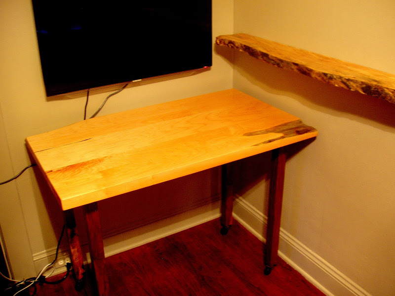 Live Edge Floating Shelf