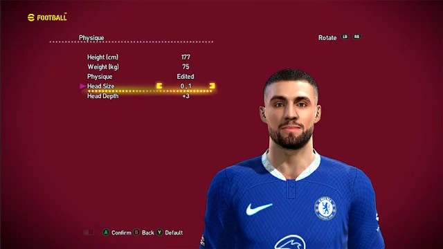 Mateo Kovačić Face 2023 For PES 2013