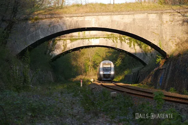 Charente ligne de l'Etat Pont de Saint-Michel