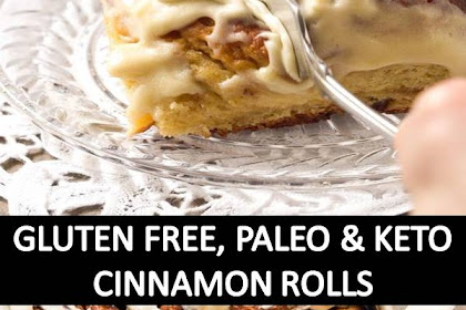 GLUTEN FREE, PALEO & KETO CINNAMON ROLLS