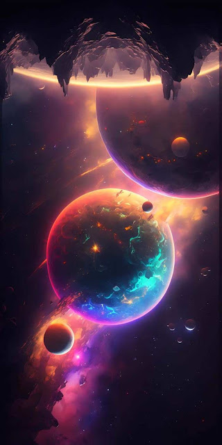 Multi Planets iPhone Wallpaper HD is a free high resolution image for Smartphone iPhone and mobile phone.