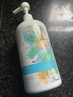 Bottle of Philip Kingsley Coconut Breeze Body Building Shampoo