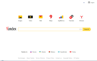 Yandex search engine