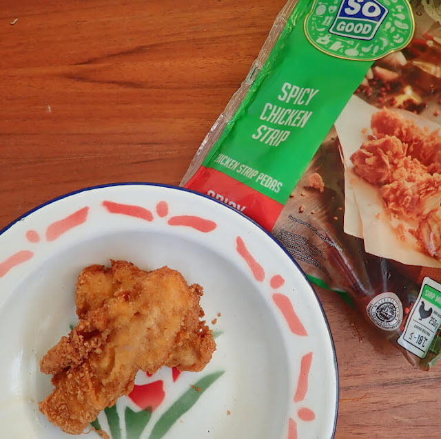 So Good Spicy Chicken Strip Nikmatnya Membara