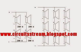 Build a 1000W Power Amplifier Circuit Schematic Diagram with Explanation