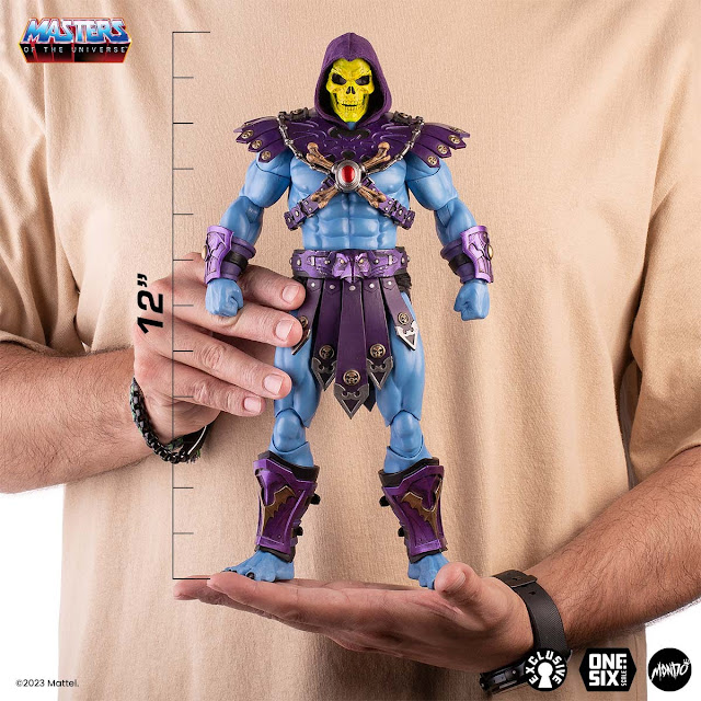 Mondo MASTERS OF THE UNIVERSE SKELETOR Deluxe Timed Edition 6th Scale Figure 001