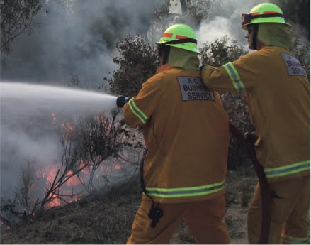 ACTRFS Volunteer Firefighters