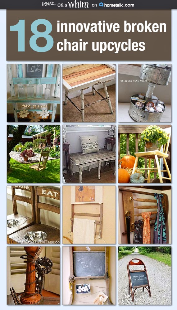 innovative Upcycled Chair Projects on Hometalk from Denise on a Whim